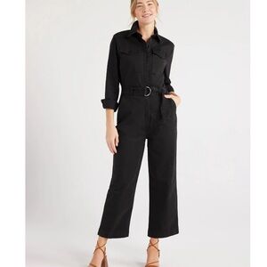 Free Assembly denim jumpsuit